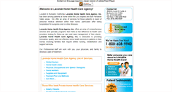 Desktop Screenshot of lavandahhc.com